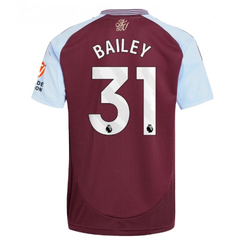 Dres Aston Villa Leon Bailey #31 Domaci 2024-25 Kratak Rukav